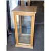 Image 1 : Nice - Birch glass display cabinet - 16x16x32"H
