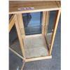 Image 3 : Nice - Birch glass display cabinet - 16x16x32"H