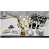Image 1 : Collection of décor tiems - Train coasters, angels, candle holders, etc.