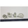 Image 2 : 4 Glass paper weights - Unicorn, turtle, etc.