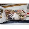 Image 3 : Sewing/knitting basket - w/ contents