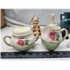 Image 3 : Assorted décor items - bells, vase, cream n sugar dishes