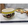 Image 2 : Assorted dishwares - platters, bowls, etc.