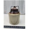 Image 1 : Stoneware pickle jar, w/ pennies