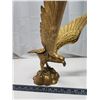 Image 3 : Large brass eagle - 13"H x 15"