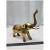 Image 3 : Large brass elephant - 14"H