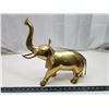 Image 1 : Large brass elephant - 14"H