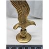 Image 3 : Brass eagle figurine - 9"H