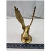 Image 4 : Brass eagle figurine - 9"H