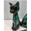 Image 3 : 2 Blue mountain pottery cat and dog figures