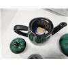 Image 3 : 4 Blue mountain pottery - Cream n Sugar, Teapot and pitcher+