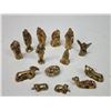 Image 3 : Small brass nativity set