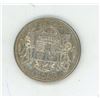 Image 1 : 1949 Canadian silver 50 cent coin
