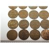 Image 2 : Canadian small cent penny coins - assorted years