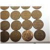 Image 3 : Canadian small cent penny coins - assorted years