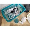 Image 4 : Assorted household items - Diabetic tester/equipment, Scentsy items, decorative plates, etc.
