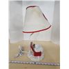 Image 5 : Nice Coca-Cola lamp - works - shade has damage