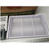 Image 3 : Box of assorted floor registers - some sealed