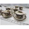 Image 3 : Matching teacups n saucers, w/ extra plates and coffee cups