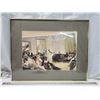 Image 1 : Large framed print, print needs realignment - 30x24"