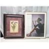 Image 1 : 2 Framed prints - 1 has no glass
