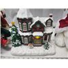 Image 5 : Christmas items - Light up musical house & 2 Figures
