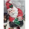 Image 2 : Assorted Christmas décor - Giant santa, etc.