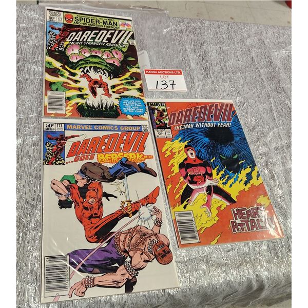 3x Key Issues Daredevil