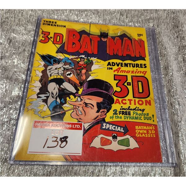 Scarce 3D Batman Magazine 1966