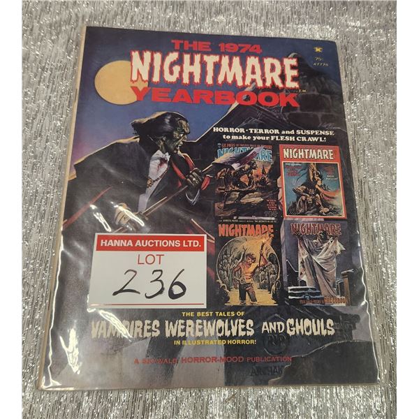 1974 Nightmare Yearbook Horror