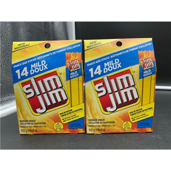 Slim Jim Mild Sausage Snack (2 x 14 x 8g)