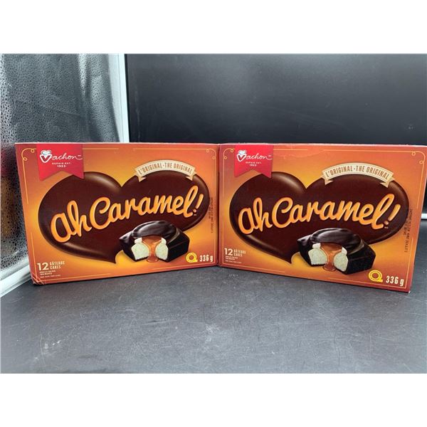 Vachon Ah Caramel Cakes (2 x 12)