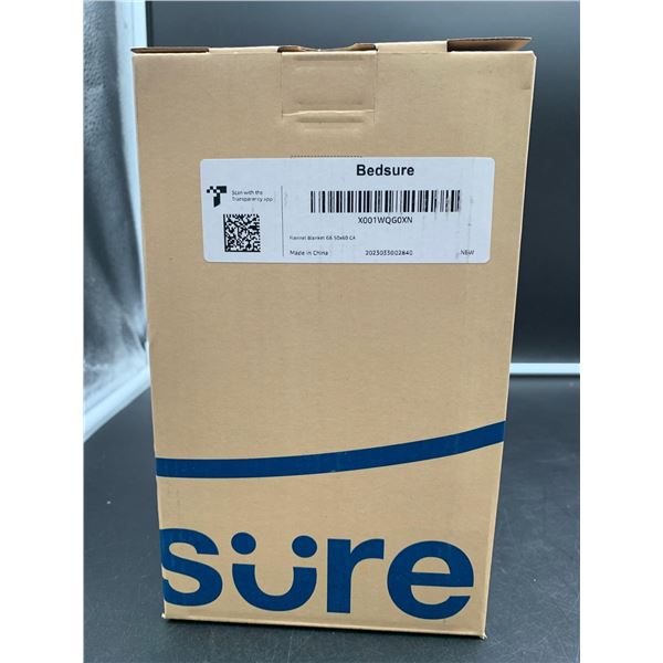 BedSure Flannel Blanket 50x60