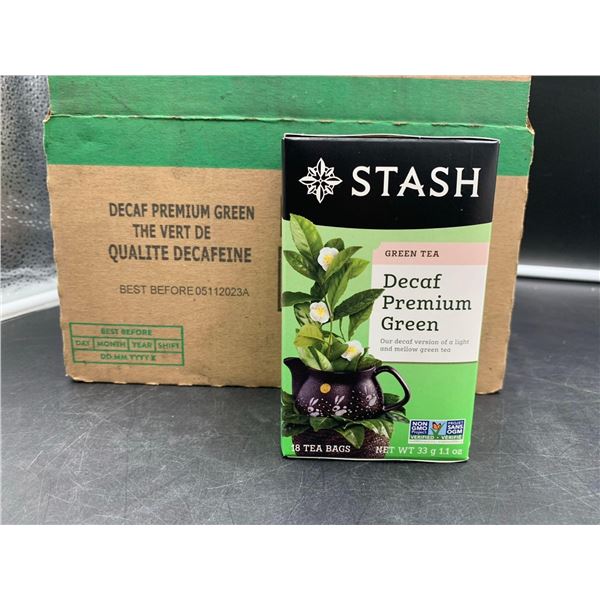 Stash Green Tea Decaf Premium Green (6 x 18)
