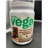 Image 1 : Plant Based Vega Real Food Smoothie (520g) Chocolate Peanut Butter Blast