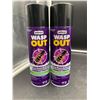 Image 1 : Wilson Wasp Out-Jet Foam Wasp & Hornet Killer Mousse Insecticide (2 x 450g)