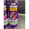 Image 2 : Wilson Wasp Out-Jet Foam Wasp & Hornet Killer Mousse Insecticide (2 x 450g)