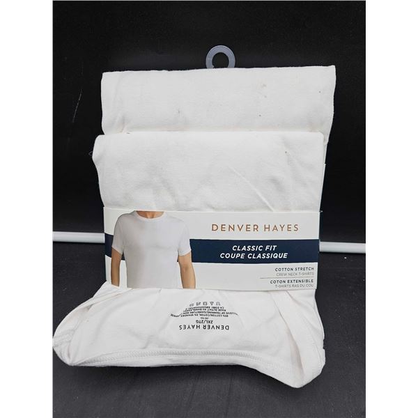 Denver Hayes Classic Fit Cotton Stretch Crew Neck T-Shirts (XXL)