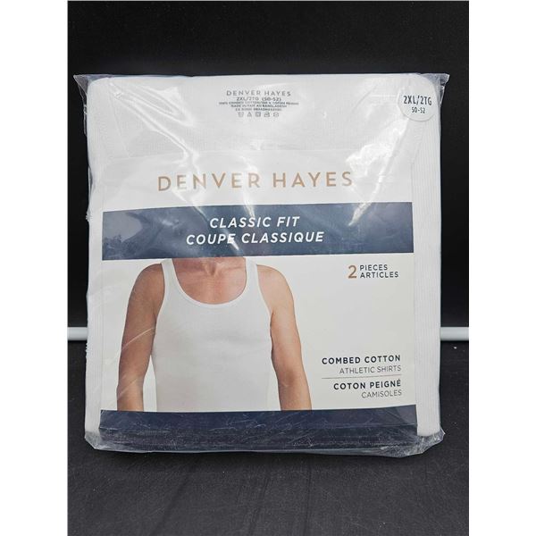 Denver Hayes Classic Fit Athletic Shirts 2pk (2xl)