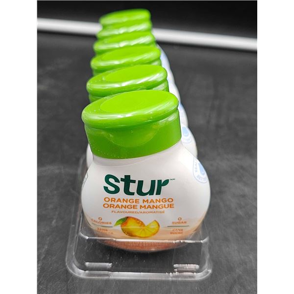 Stur Orange Mango Flavoured Liquid Water Enhancer (42ml x 6)