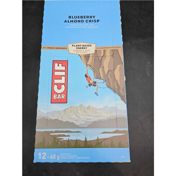 Clif Bar Blueberry Almond Crisp Bars (12 x 68g)