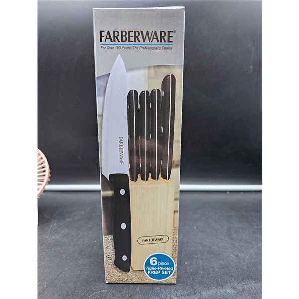 Farberware 6pc Triple-Riveted Prep Set