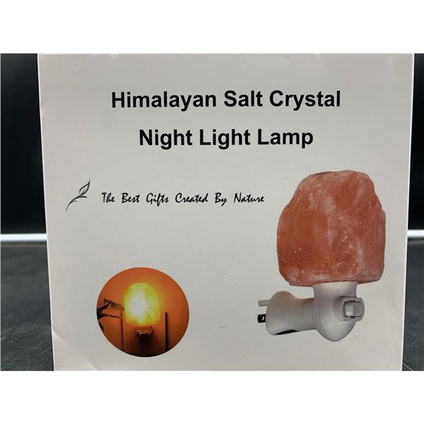 Himalayan Salt Crystal Night Light Lamp