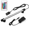 Image 1 : iKefe 11" Color Changing LED Fish Tank Aquarium Submersible Light with Remote/Colored Aquarium LED T