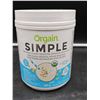 Image 1 : Orgain Simple Plant Protein Powder (567g) Vanilla