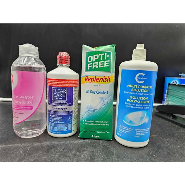 Assorted Contact Lens Solutions