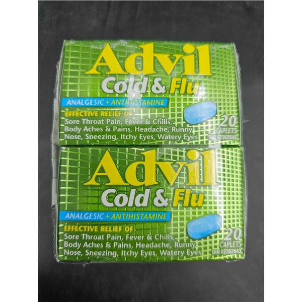 Advil Cold & Flu Analgesic & Anithistamine (2 x 20)