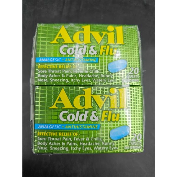 Advil Cold & Flu Analgesic & Anithistamine (2 x 20)