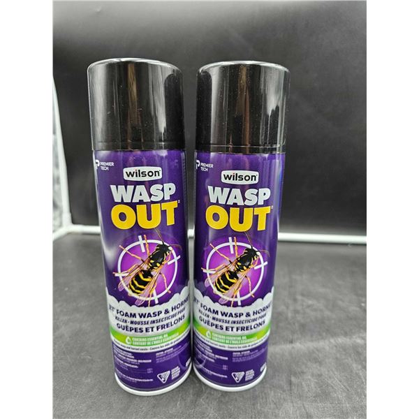 Wilson Wasp Out Jet Foam Wasp & Hornet Killer (2 x 450g)