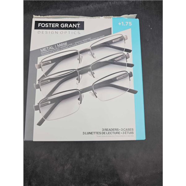 Foster Grant Readers 3pk (1.75)